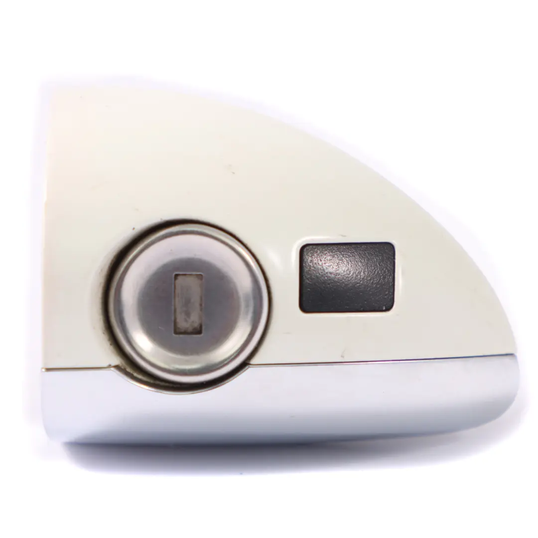 Lock Cylinder Cover Front Right O/S Handle Calcite White - 650 to Mercedes W164 with Part number A1647600477 Mercedes W164 Lock Cylinder Cover Front Right O/S Handle Calcite White - 650 - SKU rhd-A1647600477-CW - Part number A1647600477