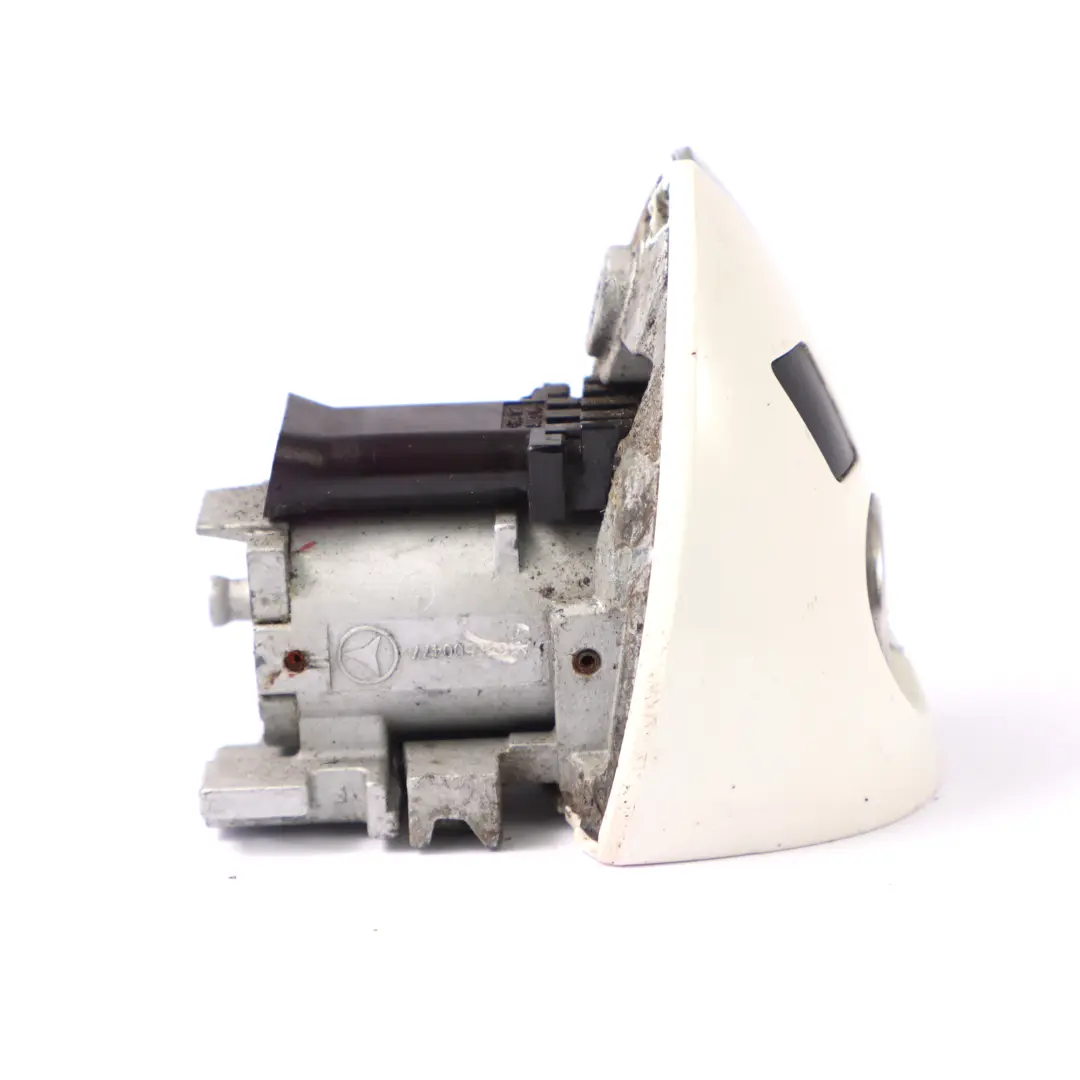 Mercedes W164 Lock Cylinder Cover Front Right O/S Handle Calcite White - 650 - SKU rhd-A1647600477-CW - Part number A1647600477