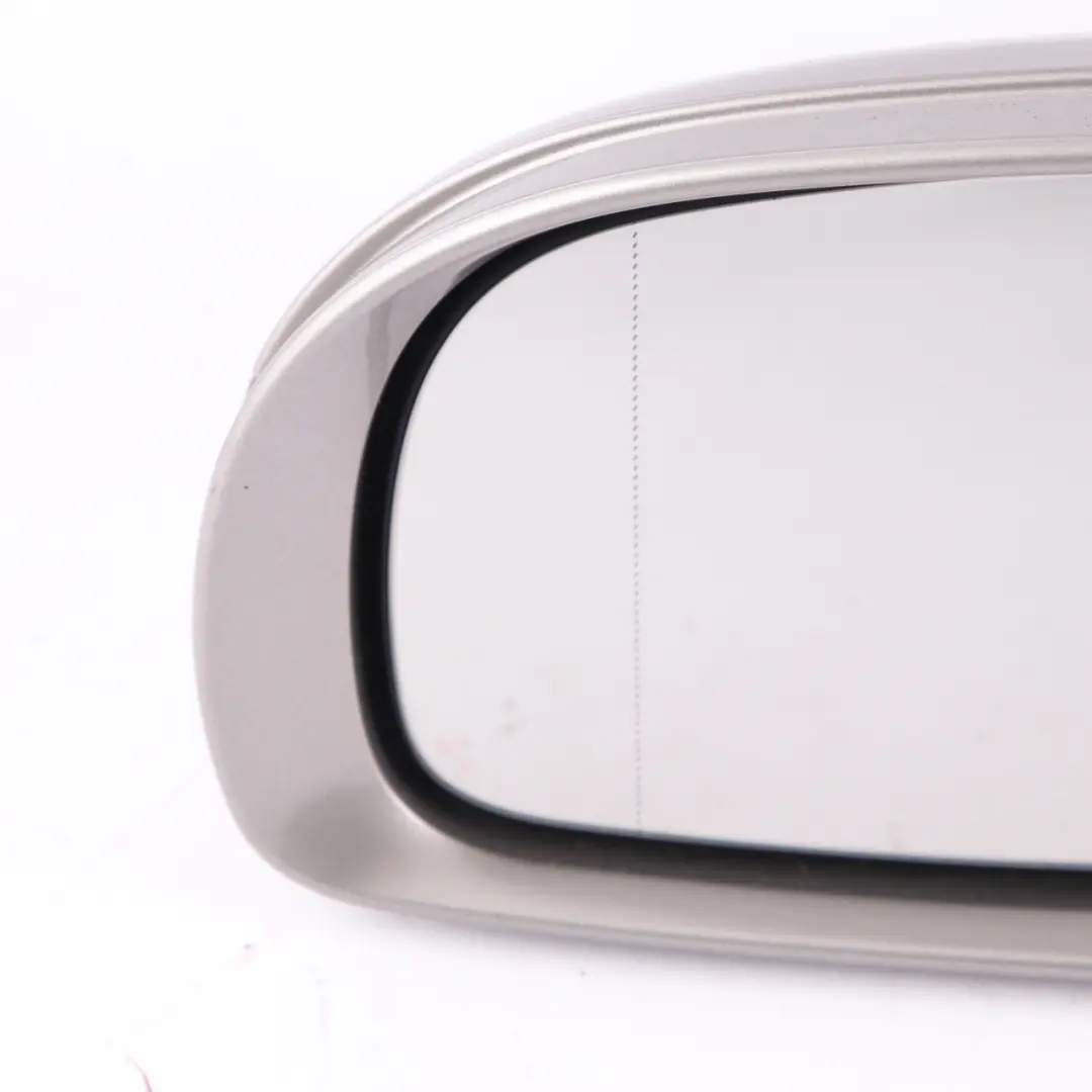 Wing Mirror Left N/S Power Fold Cubanite Silver - 723 to Mercedes ML W164 with Part number A1648100593 Mercedes ML W164 Wing Mirror Left N/S Power Fold Cubanite Silver - 723 - SKU rhd-A1648100593-CS - Part number A1648100593