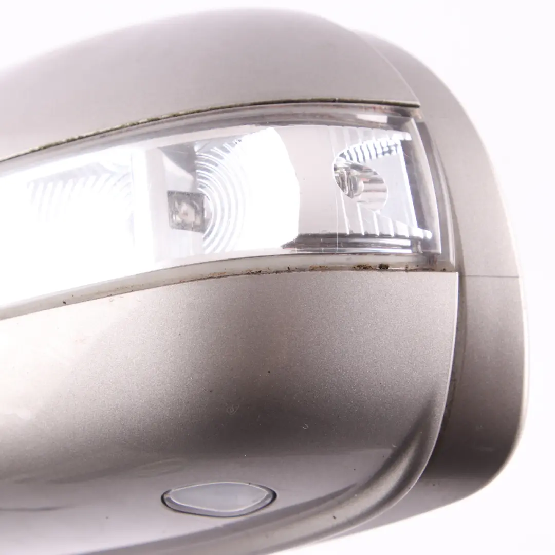 Wing Mirror Left N/S Power Fold Cubanite Silver - 723 to Mercedes ML W164 with Part number A1648100593 Mercedes ML W164 Wing Mirror Left N/S Power Fold Cubanite Silver - 723 - SKU rhd-A1648100593-CS - Part number A1648100593