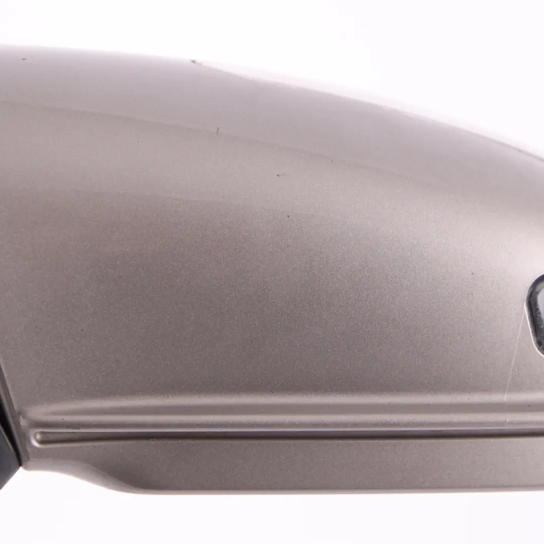 Wing Mirror Left N/S Power Fold Cubanite Silver - 723 to Mercedes ML W164 with Part number A1648100593 Mercedes ML W164 Wing Mirror Left N/S Power Fold Cubanite Silver - 723 - SKU rhd-A1648100593-CS - Part number A1648100593