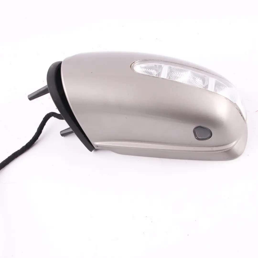 Wing Mirror Left N/S Power Fold Cubanite Silver - 723 to Mercedes ML W164 with Part number A1648100593 Mercedes ML W164 Wing Mirror Left N/S Power Fold Cubanite Silver - 723 - SKU rhd-A1648100593-CS - Part number A1648100593