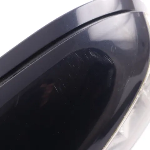 Mercedes ML W164 Wing Mirror Left N/S Power Fold Tanzanite Blue Metallic - 359 - SKU rhd-A1648100593-TB - Part number A1648100593