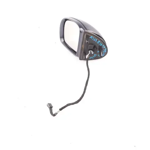 Wing Mirror Left N/S Power Fold Tanzanite Blue Metallic - 359 to Mercedes ML W164 with Part number A1648100593 Mercedes ML W164 Wing Mirror Left N/S Power Fold Tanzanite Blue Metallic - 359 - SKU rhd-A1648100593-TB - Part number A1648100593