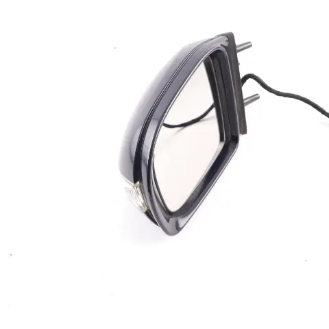 Mercedes ML W164 Wing Mirror Left N/S Power Fold Tanzanite Blue Metallic - 359 - SKU rhd-A1648100593-TB - Part number A1648100593