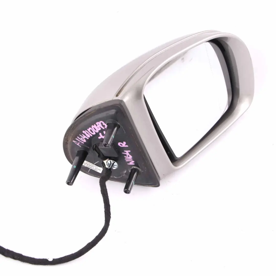 Wing Mirror Right O/S Power Fold Cubanite Silver - 723 to Mercedes ML W164 with Part number A1648100693 Mercedes ML W164 Wing Mirror Right O/S Power Fold Cubanite Silver - 723 - SKU rhd-A1648100693-CS - Part number A1648100693