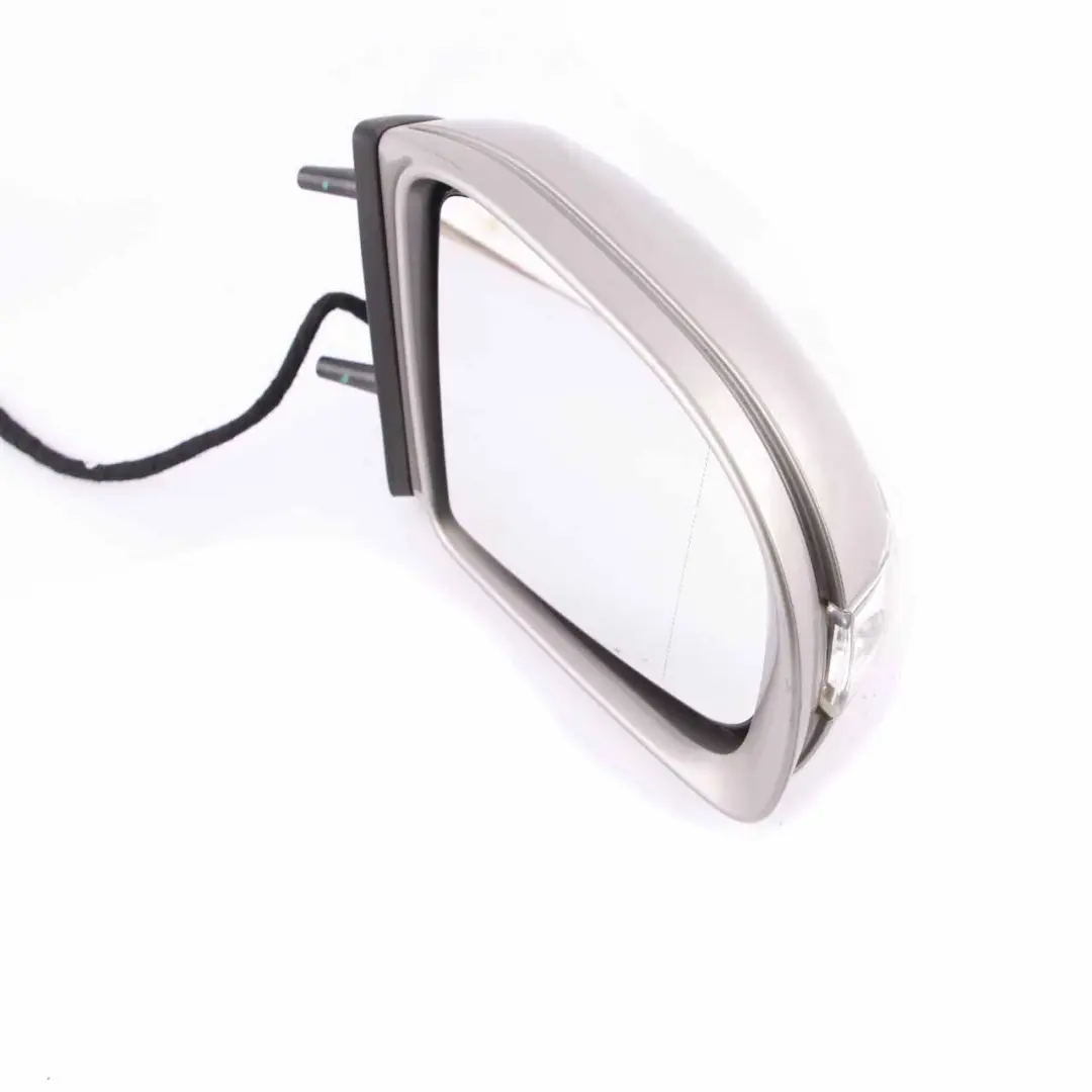 Wing Mirror Right O/S Power Fold Cubanite Silver - 723 to Mercedes ML W164 with Part number A1648100693 Mercedes ML W164 Wing Mirror Right O/S Power Fold Cubanite Silver - 723 - SKU rhd-A1648100693-CS - Part number A1648100693