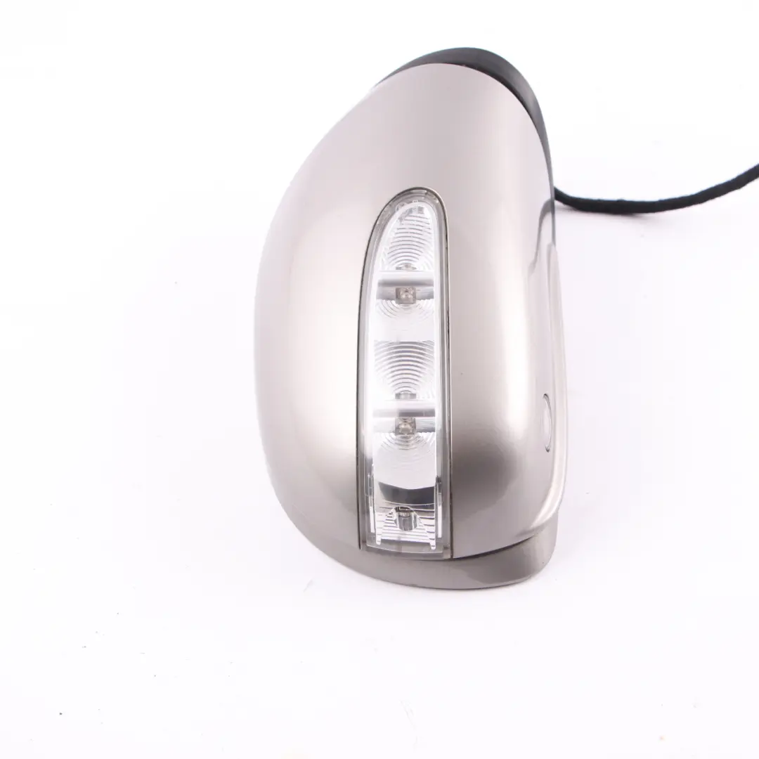 Wing Mirror Right O/S Power Fold Cubanite Silver - 723 to Mercedes ML W164 with Part number A1648100693 Mercedes ML W164 Wing Mirror Right O/S Power Fold Cubanite Silver - 723 - SKU rhd-A1648100693-CS - Part number A1648100693