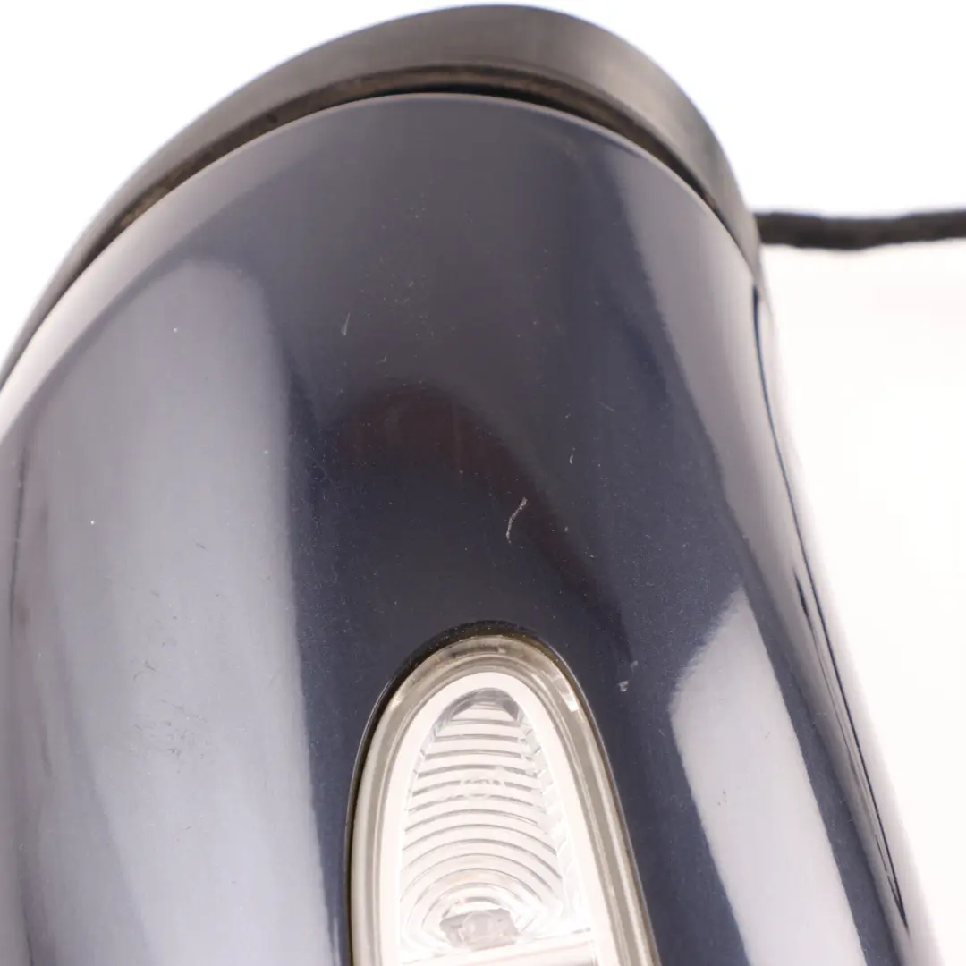 Wing Mirror Right O/S Power Fold Tanzanite Blue Metallic - 359 to Mercedes ML W164 with Part number A1648100693 Mercedes ML W164 Wing Mirror Right O/S Power Fold Tanzanite Blue Metallic - 359 - SKU rhd-A1648100693-TB - Part number A1648100693