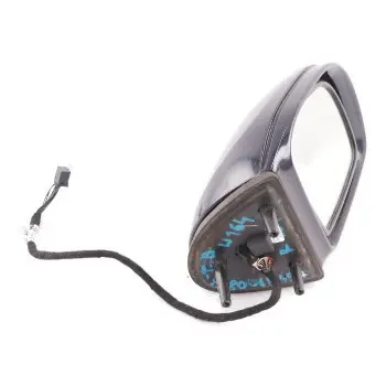 Wing Mirror Door Right O/S Tanzanite Blue Metallic - 359 to Mercedes ML W164 with Part number A1648100893 Mercedes ML W164 Wing Mirror Door Right O/S Tanzanite Blue Metallic - 359 - SKU rhd-A1648100893-TB - Part number A1648100893