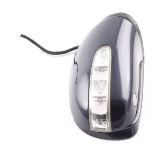 Wing Mirror Door Right O/S Tanzanite Blue Metallic - 359 to Mercedes ML W164 with Part number A1648100893 Mercedes ML W164 Wing Mirror Door Right O/S Tanzanite Blue Metallic - 359 - SKU rhd-A1648100893-TB - Part number A1648100893