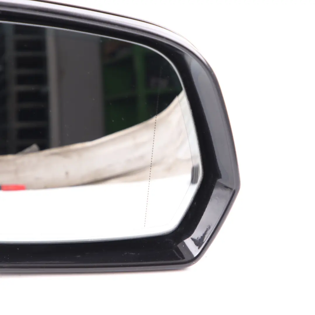 Mercedes ML W164 Wing Mirror Right O/S Power Fold Obsidian Black Metallic - 197 - SKU rhd-A1648103693-OB - Part number A1648103693