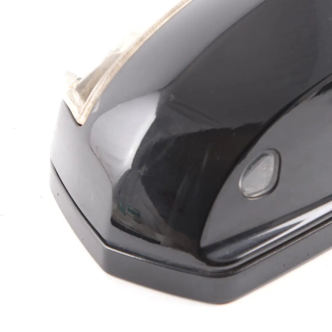 Mercedes ML W164 Wing Mirror Right O/S Power Fold Obsidian Black Metallic - 197 - SKU rhd-A1648103693-OB - Part number A1648103693