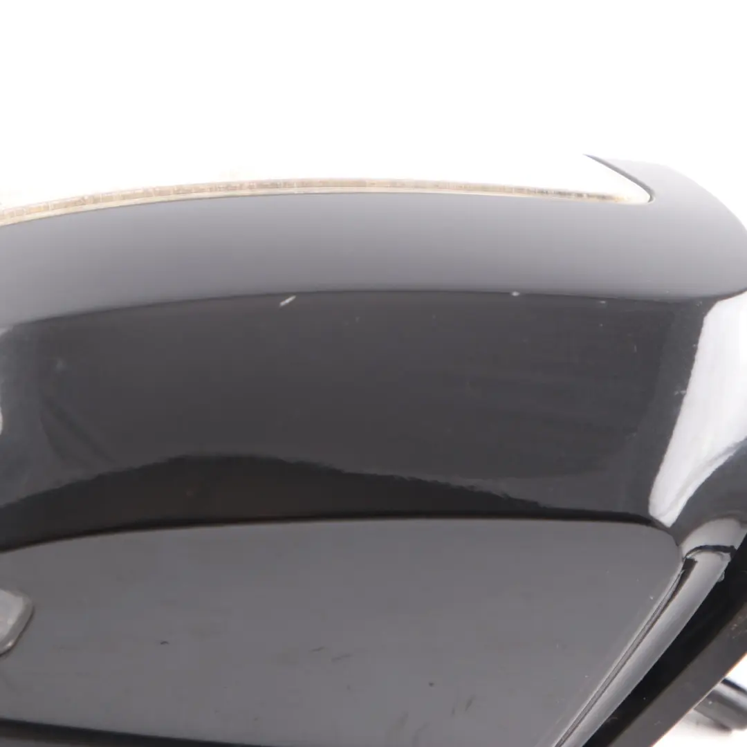 Mercedes ML W164 Wing Mirror Right O/S Power Fold Obsidian Black Metallic - 197 - SKU rhd-A1648103693-OB - Part number A1648103693