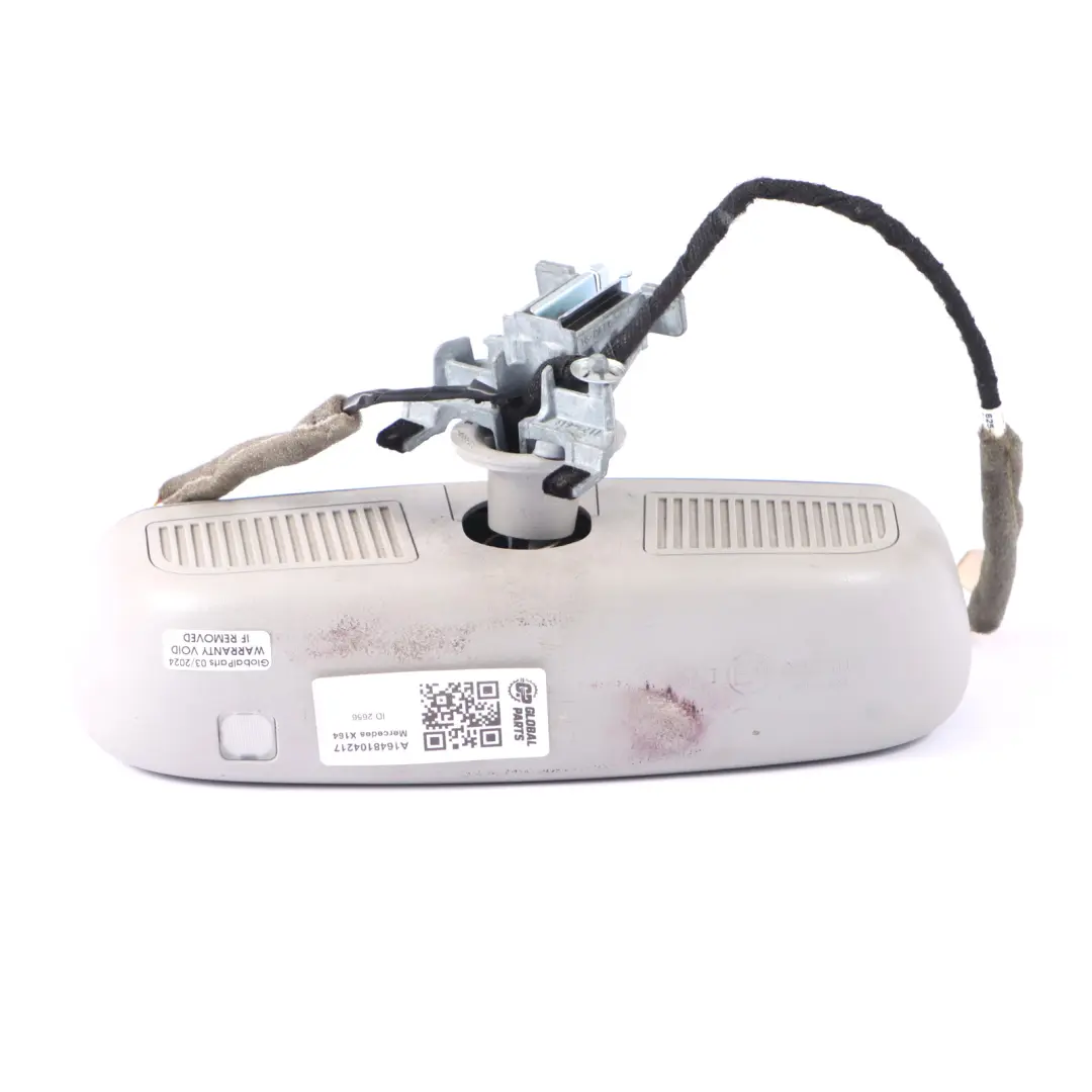 Mercedes ML W164 Rear View Mirror Interior Grey - SKU RHD-A1648104217 - Part number A1648104217