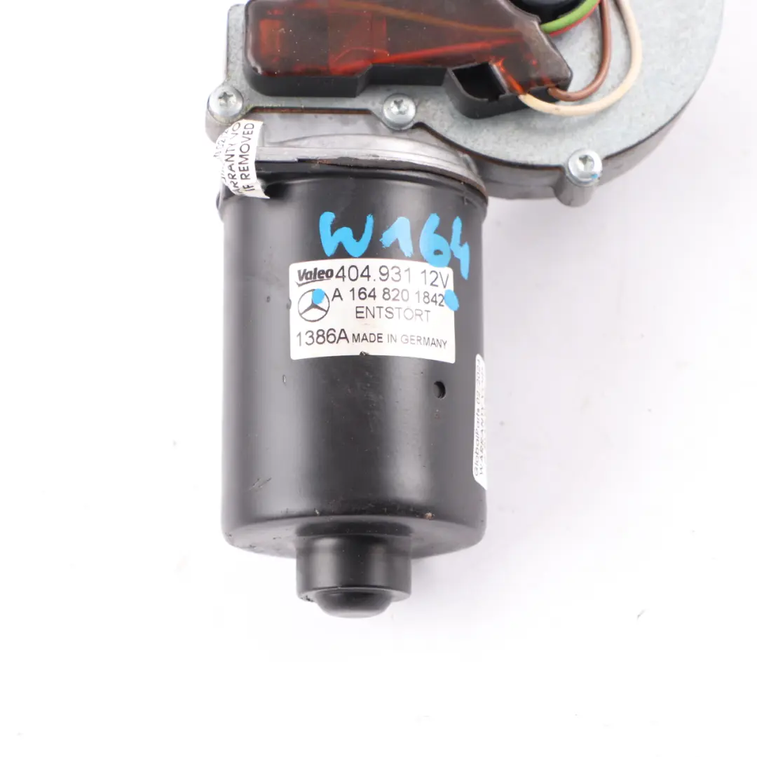 Front Wiper Motor Wiper Arm Drive Module 1386A 12V to Mercedes W164 with Part number A1648201842 Mercedes W164 Front Wiper Motor Wiper Arm Drive Module 1386A 12V - SKU rhd-A1648201842 - Part number A1648201842