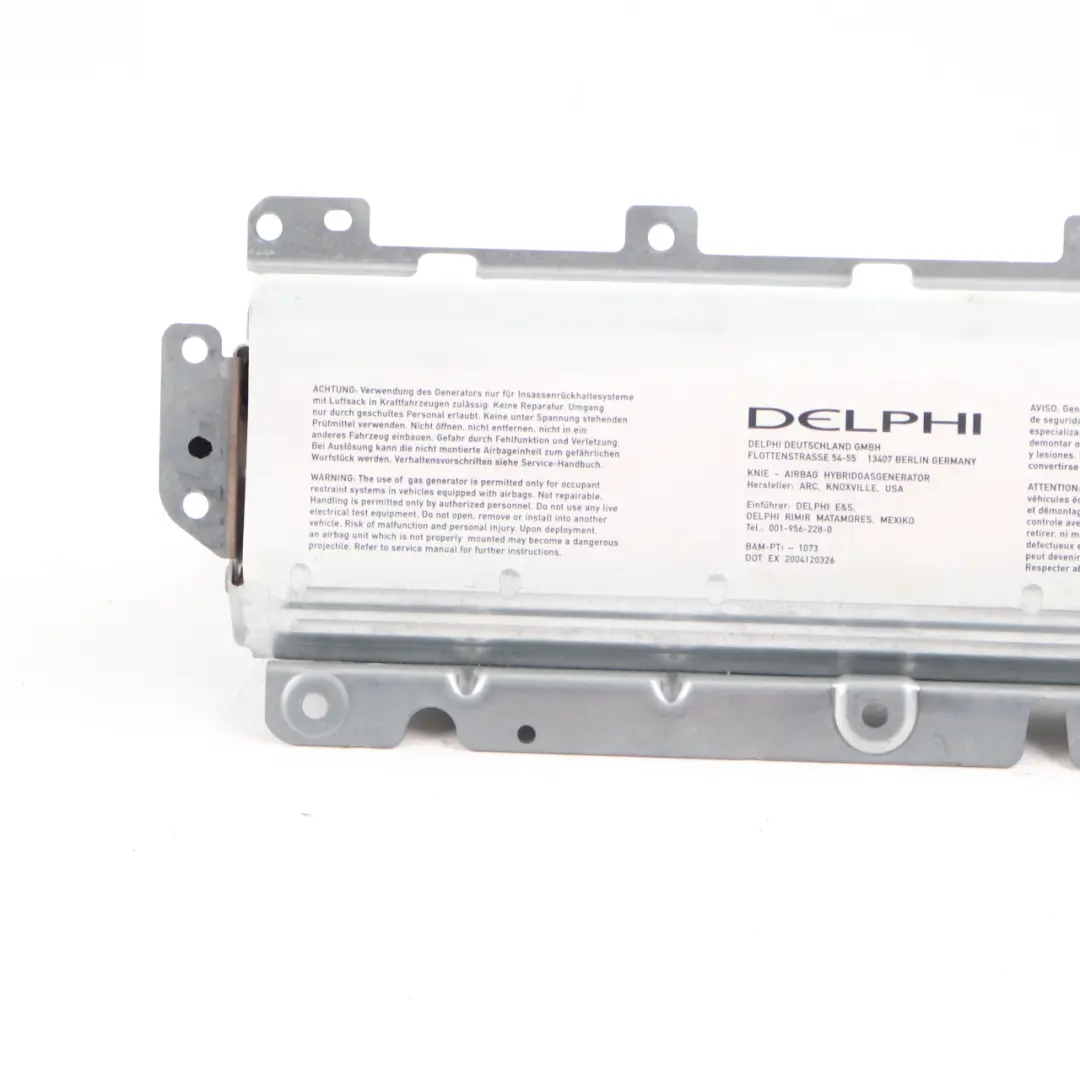 Driver's Side Front Air Bag Dashboard Knee Airbag to Mercedes ML W164 with Part number A1648600802 Mercedes ML W164 Driver's Side Front Air Bag Dashboard Knee Airbag - SKU rhd-A1648600802 - Part number A1648600802