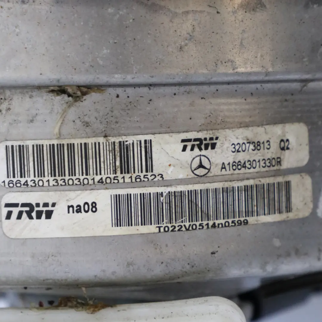 Mercedes W166 Brake Servo Booster Master Cylinder Module A1664301330 - SKU rhd-A1664301130 - Part number A1664301130