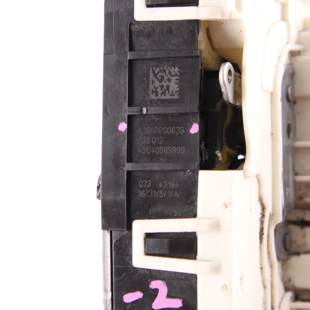  Door Lock Mercedes W176 A-Class Front Right O/S Latch Mechanism Actuator - SKU rhd-A1667200635-2 - Part number A1667200635