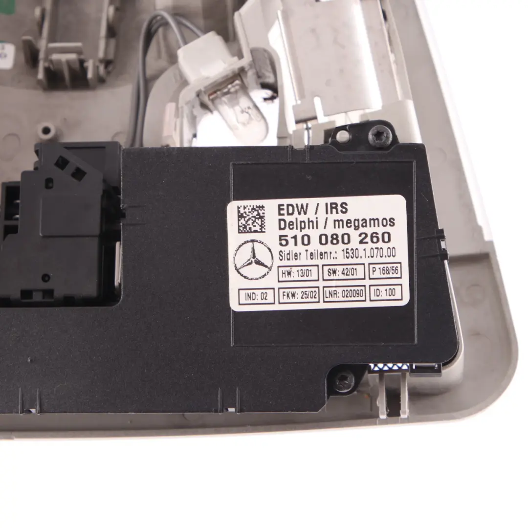 Mercedes-Benz A-Class W168 Interior Roof Light Lamp Grey to with Part number A1688200801 Mercedes-Benz A-Class W168 Interior Roof Light Lamp Grey - SKU rhd-A1688200801 - Part number A1688200801