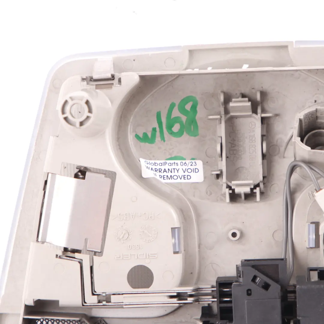 Mercedes-Benz A-Class W168 Interior Roof Light Lamp Grey to with Part number A1688200801 Mercedes-Benz A-Class W168 Interior Roof Light Lamp Grey - SKU rhd-A1688200801 - Part number A1688200801