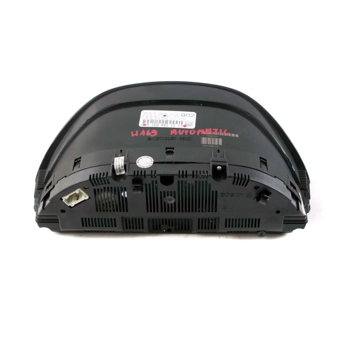  Mercedes-Benz W169 Diesel Instrument Cluster Speedo Clocks Automatic - SKU rhd-A1694401211 - Part number A1694401211