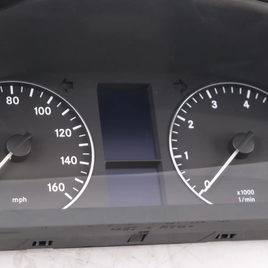 Instrument Cluster Speedo Clocks MPH Automatic to Mercedes W169 Petrol with Part number A1694403411 Mercedes W169 Petrol Instrument Cluster Speedo Clocks MPH Automatic - SKU rhd-A1694403411-2 - Part number A1694403411