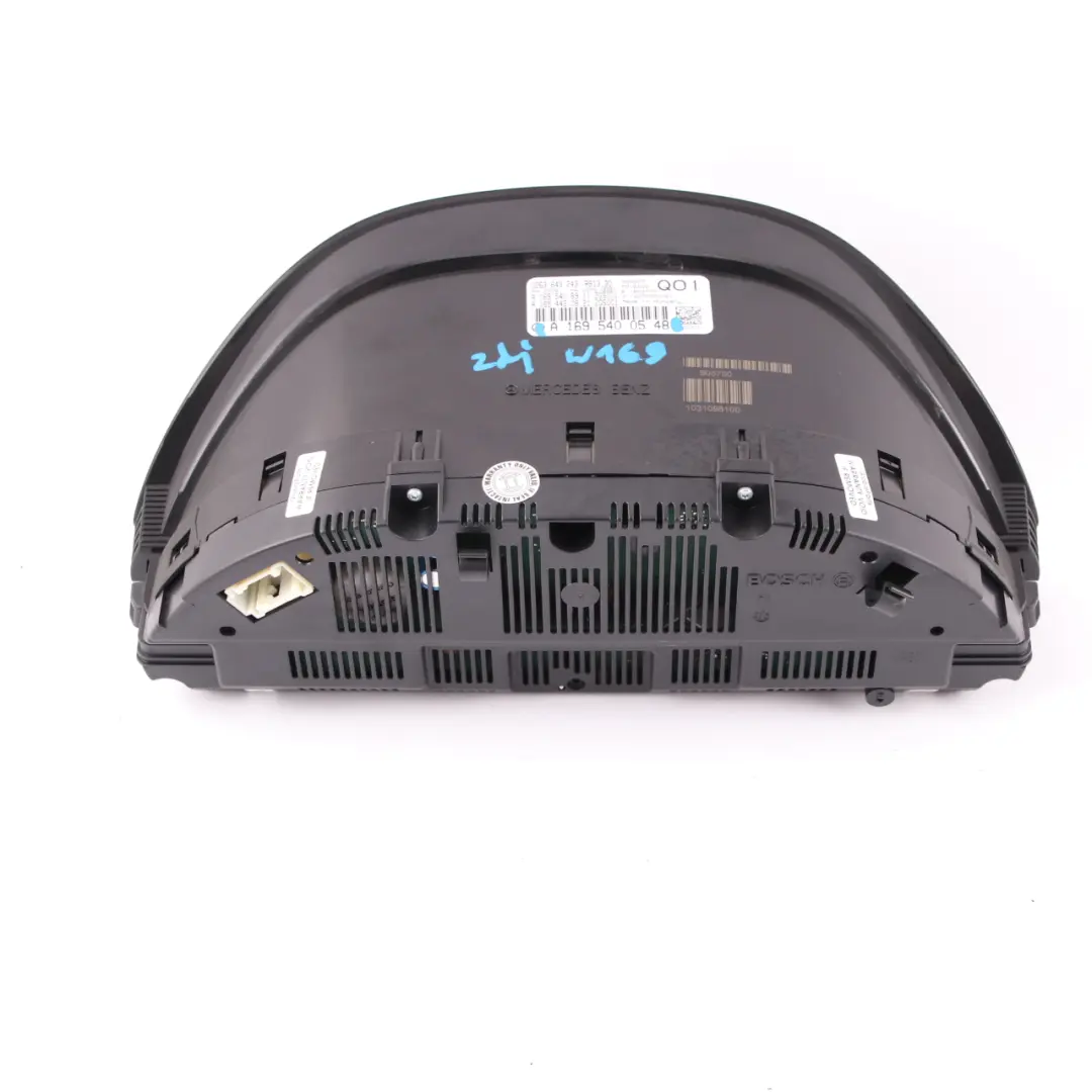  Instrument Cluster Mercedes W169 Petrol Speedo Clocks Automatic A1695400548 - SKU rhd-A1695400548 - Part number A1695409248