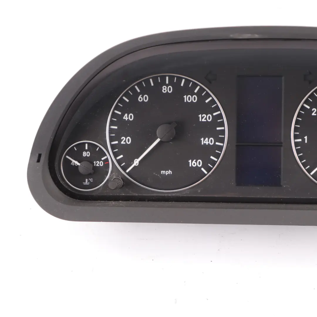 Instrument Cluster Speedo Clocks MPH Automatic to Mercedes W169 Petrol with Part number A1695401547 Mercedes W169 Petrol Instrument Cluster Speedo Clocks MPH Automatic - SKU rhd-A1695401547 - Part number A1695401547