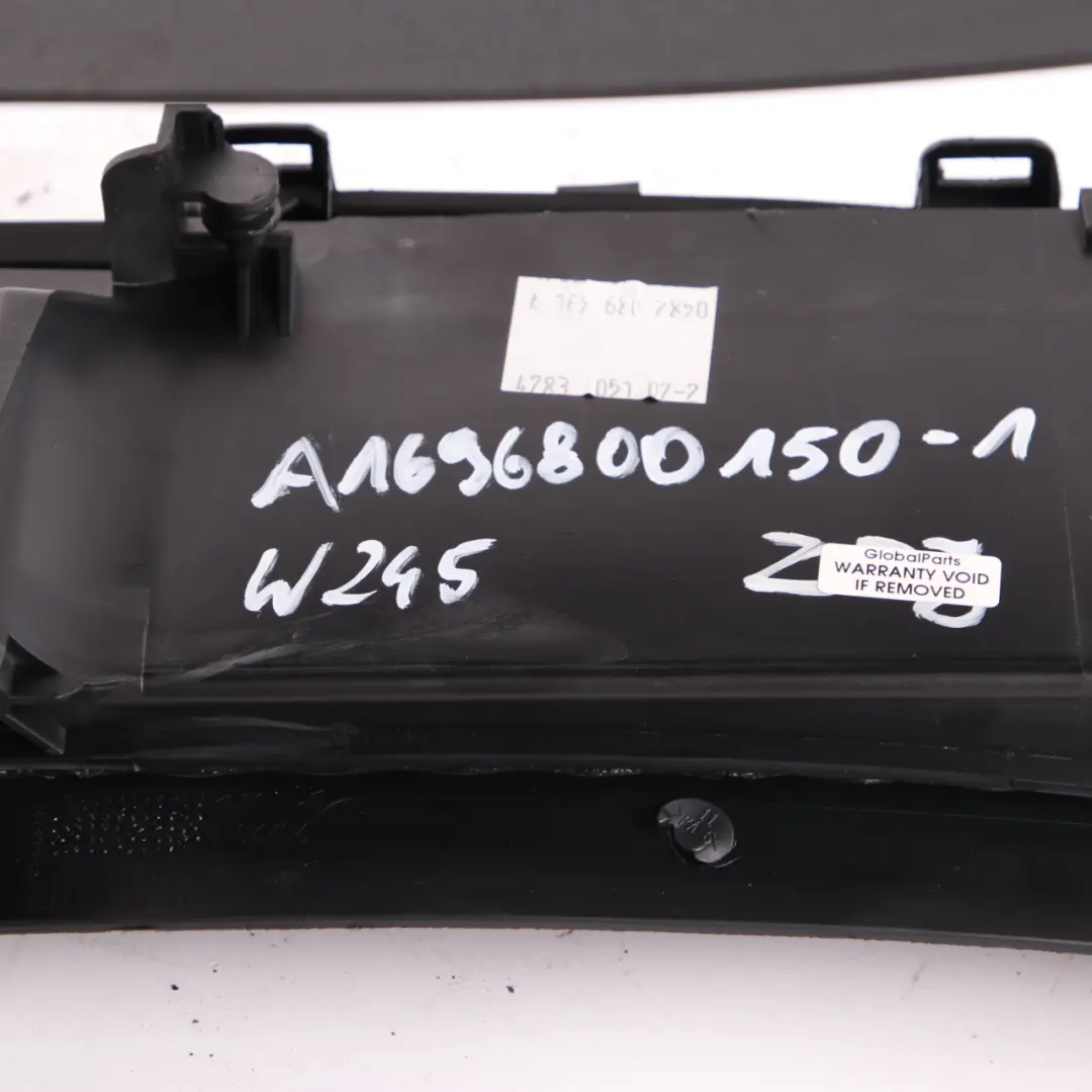  Centre Console Mercedes-Benz W245 B-Class Trim Panel Storage Black - SKU rhd-A1696800150-1 - Part number A1696800150