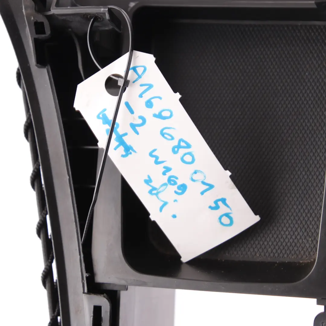  Centre Console Mercedes W245 Trim Panel Covering Storage Black - SKU rhd-A1696800150-2 - Part number A1696800150