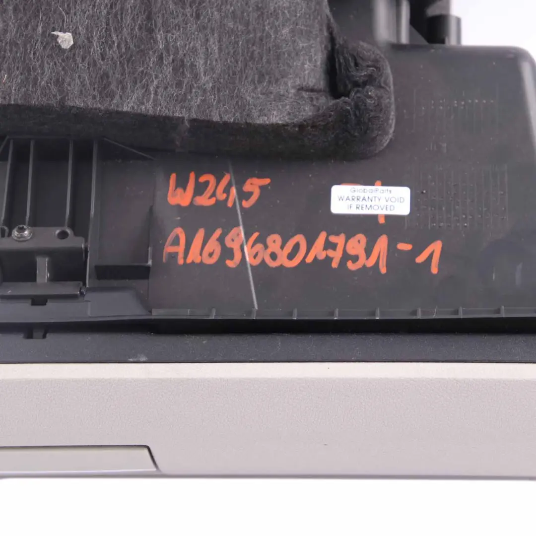 Glove Box Storage Box Tray Cover Grey to Mercedes W169 W245 with Part number A1696801791 Mercedes W169 W245 Glove Box Storage Box Tray Cover Grey - SKU rhd-A1696801791-1 - Part number A1696801791