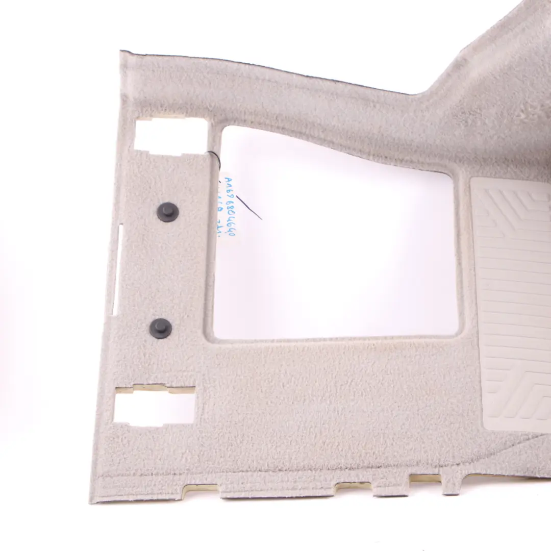 Front Right O/S Driver Floor Carpet Mat Covering to Mercedes W169 W245 with Part number A1696804640 Mercedes W169 W245 Front Right O/S Driver Floor Carpet Mat Covering - SKU rhd-A1696804640 - Part number A1696804640