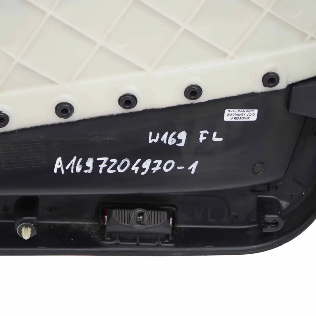 Door Card Mercedes W169 W245 Trim Panel Cover Cloth Black Front Left N/S to with Part number A1697204970 Door Card Mercedes W169 W245 Trim Panel Cover Cloth Black Front Left N/S - SKU rhd-A1697204970-1 - Part number A1697204970