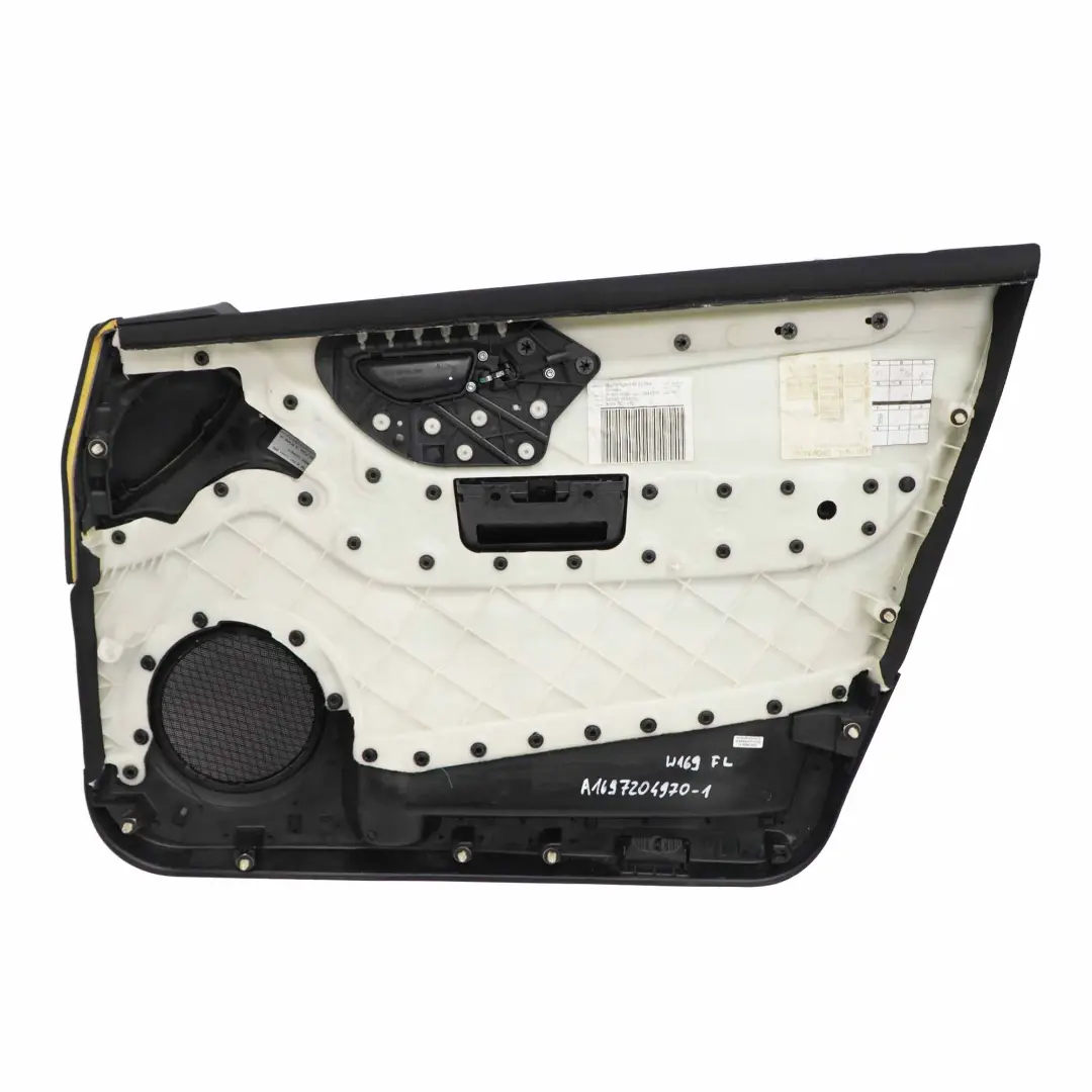 Door Card Mercedes W169 W245 Trim Panel Cover Cloth Black Front Left N/S to with Part number A1697204970 Door Card Mercedes W169 W245 Trim Panel Cover Cloth Black Front Left N/S - SKU rhd-A1697204970-1 - Part number A1697204970