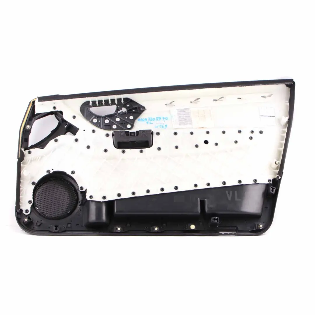 Mercedes W169 Coupe Door Card Front Left N/S Door Trim Panel Cloth Black - SKU rhd-A1697205370 - Part number A1697205370
