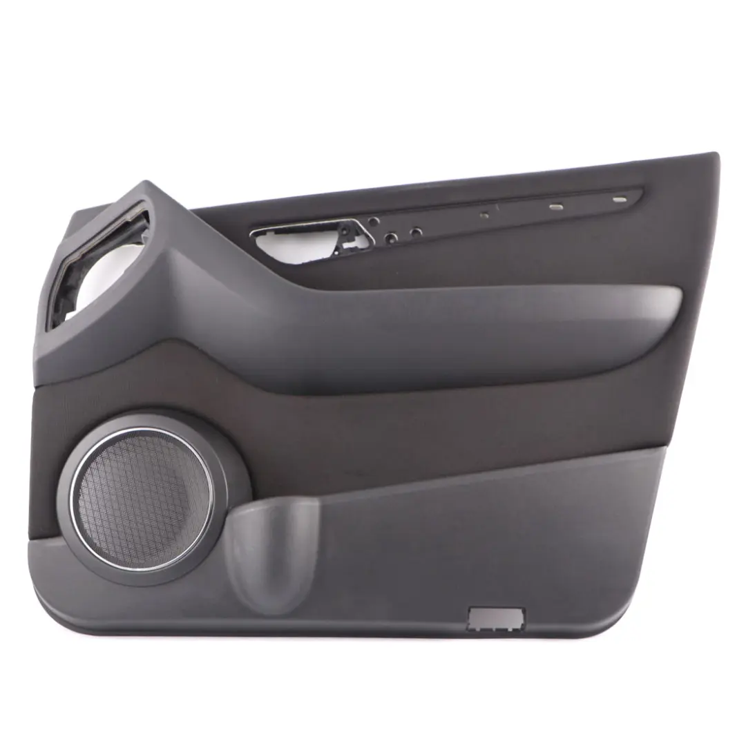 Mercedes W245 Door Card Front Right O/S Trim Panel Cloth Fabric Black - SKU rhd-A1697205670-2 - Part number A1697205670