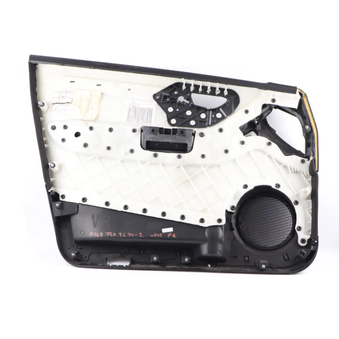 Mercedes W245 Door Card Front Right O/S Trim Panel Cloth Fabric Black - SKU rhd-A1697205670-2 - Part number A1697205670