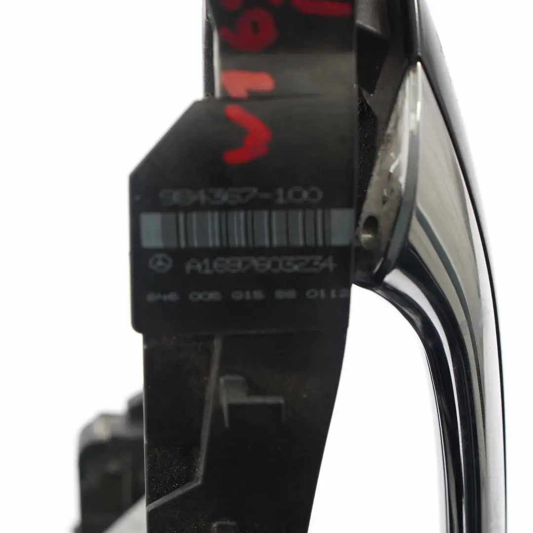 Handle Front Right O/S Door Carrier Kosmos Black 191U to Mercedes W169 W245 with Part number A1697600270 Mercedes W169 W245 Handle Front Right O/S Door Carrier Kosmos Black 191U - SKU rhd-A1697600270-KB1 - Part number A1697600270