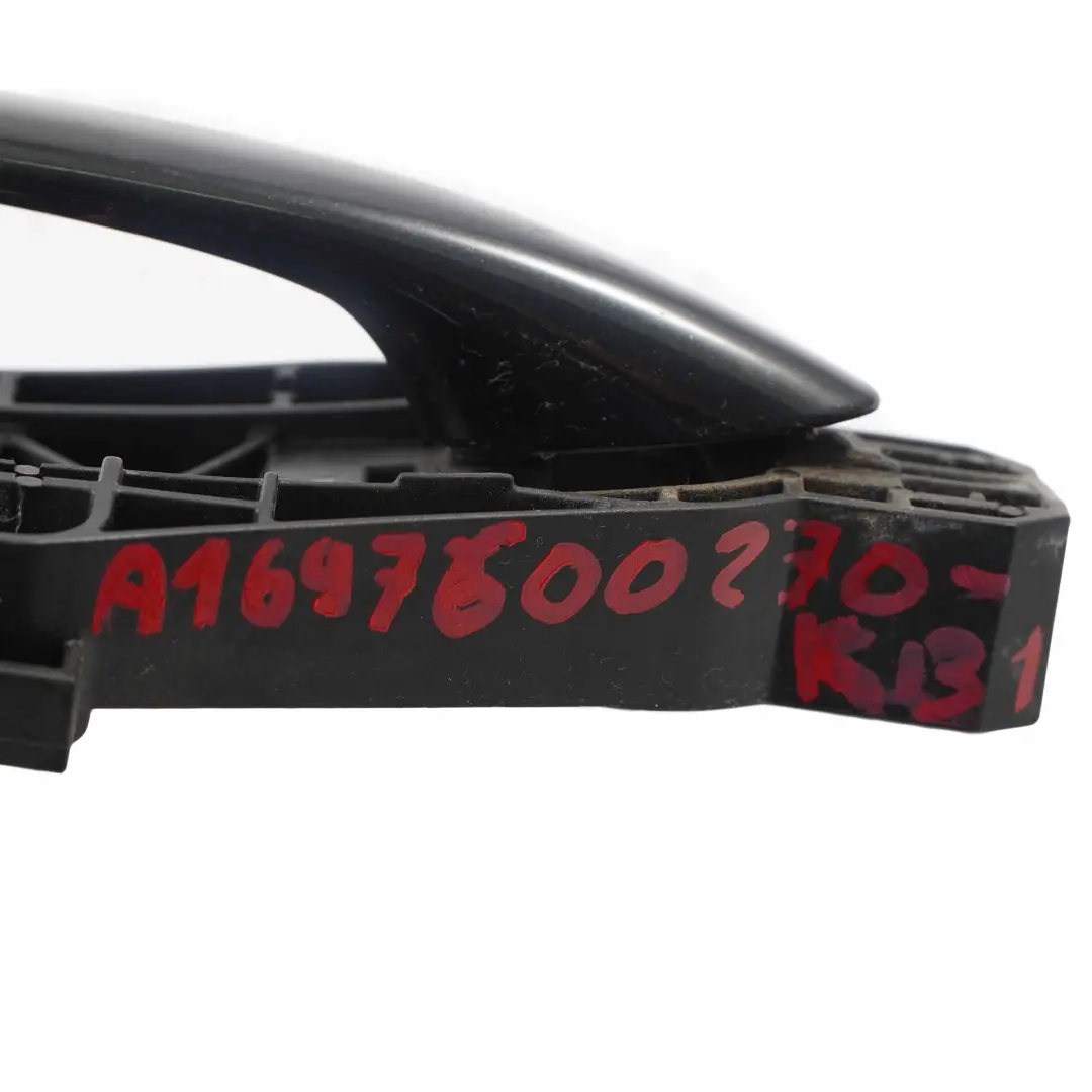 Mercedes W169 W245 Handle Front Right O/S Door Carrier Kosmos Black 191U - SKU rhd-A1697600270-KB1 - Part number A1697600270