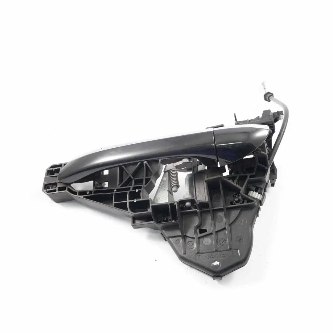 Handle Grab Door Front Left N/S Kosmosschwarz Black to Mercedes W169 with Part number A1697601134 Mercedes W169 Handle Grab Door Front Left N/S Kosmosschwarz Black - SKU rhd-A1697601134-KB2 - Part number A1697601134
