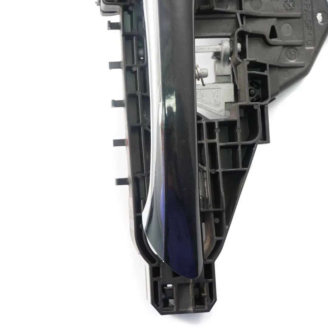 Handle Grab Door Front Left N/S Kosmosschwarz Black to Mercedes W169 with Part number A1697601134 Mercedes W169 Handle Grab Door Front Left N/S Kosmosschwarz Black - SKU rhd-A1697601134-KB2 - Part number A1697601134