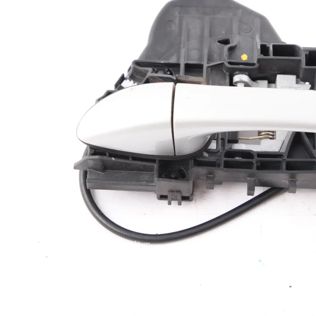 Handle Grab Door Front Left N/S Polar Silver - 761 to Mercedes W169 with Part number A1697601134 Mercedes W169 Handle Grab Door Front Left N/S Polar Silver - 761 - SKU rhd-A1697601134-PLS - Part number A1697601134