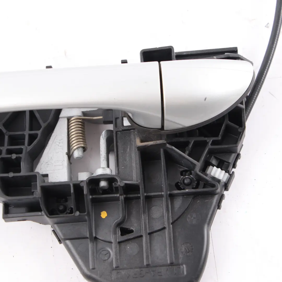 Handle Grab Door Front Left N/S Polar Silver - 761 to Mercedes W169 with Part number A1697601134 Mercedes W169 Handle Grab Door Front Left N/S Polar Silver - 761 - SKU rhd-A1697601134-PLS - Part number A1697601134