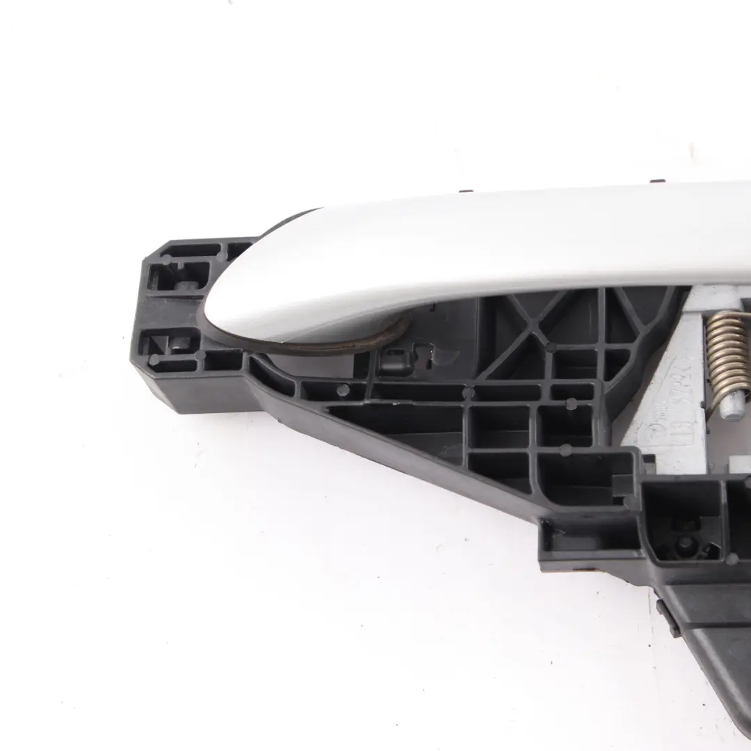 Handle Grab Door Front Left N/S Polar Silver - 761 to Mercedes W169 with Part number A1697601134 Mercedes W169 Handle Grab Door Front Left N/S Polar Silver - 761 - SKU rhd-A1697601134-PLS - Part number A1697601134