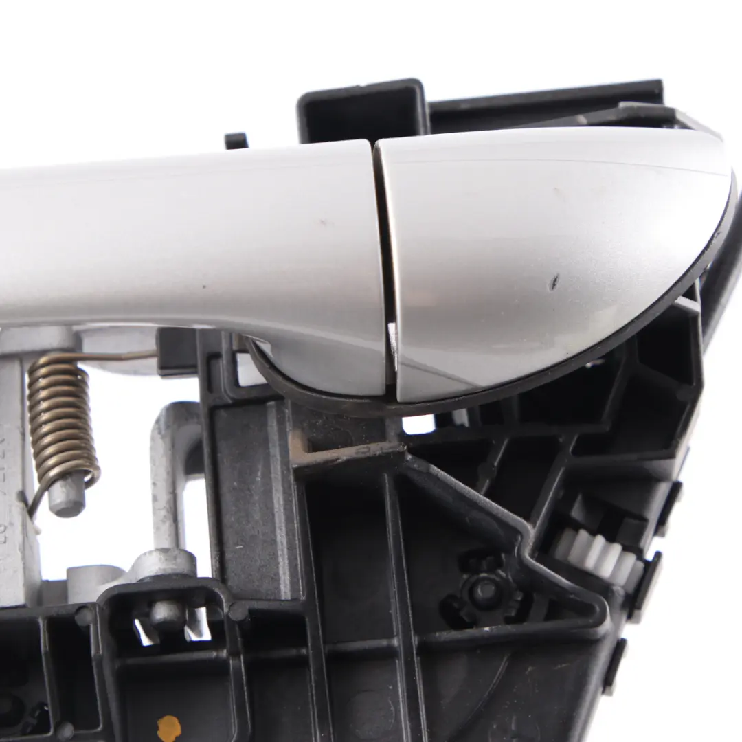Handle Grab Door Front Left N/S Polar Silver - 761 to Mercedes W169 with Part number A1697601134 Mercedes W169 Handle Grab Door Front Left N/S Polar Silver - 761 - SKU rhd-A1697601134-PLS - Part number A1697601134