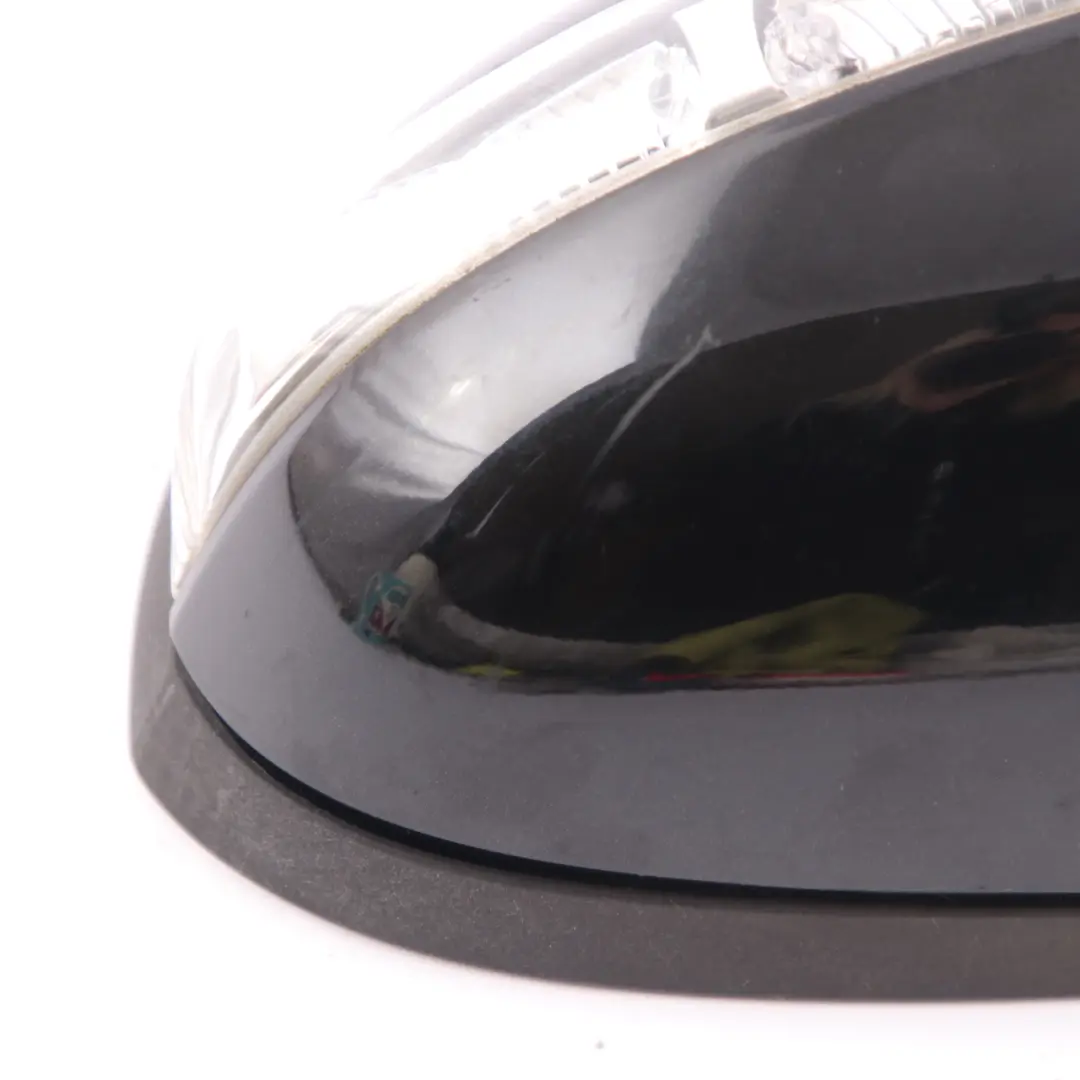  Wing Mirror Mercedes W169 W245 Left Door Outside Kosmosschwarz Cosmic Black 191 - SKU rhd-A1698100376-KB - Part number A1698100376