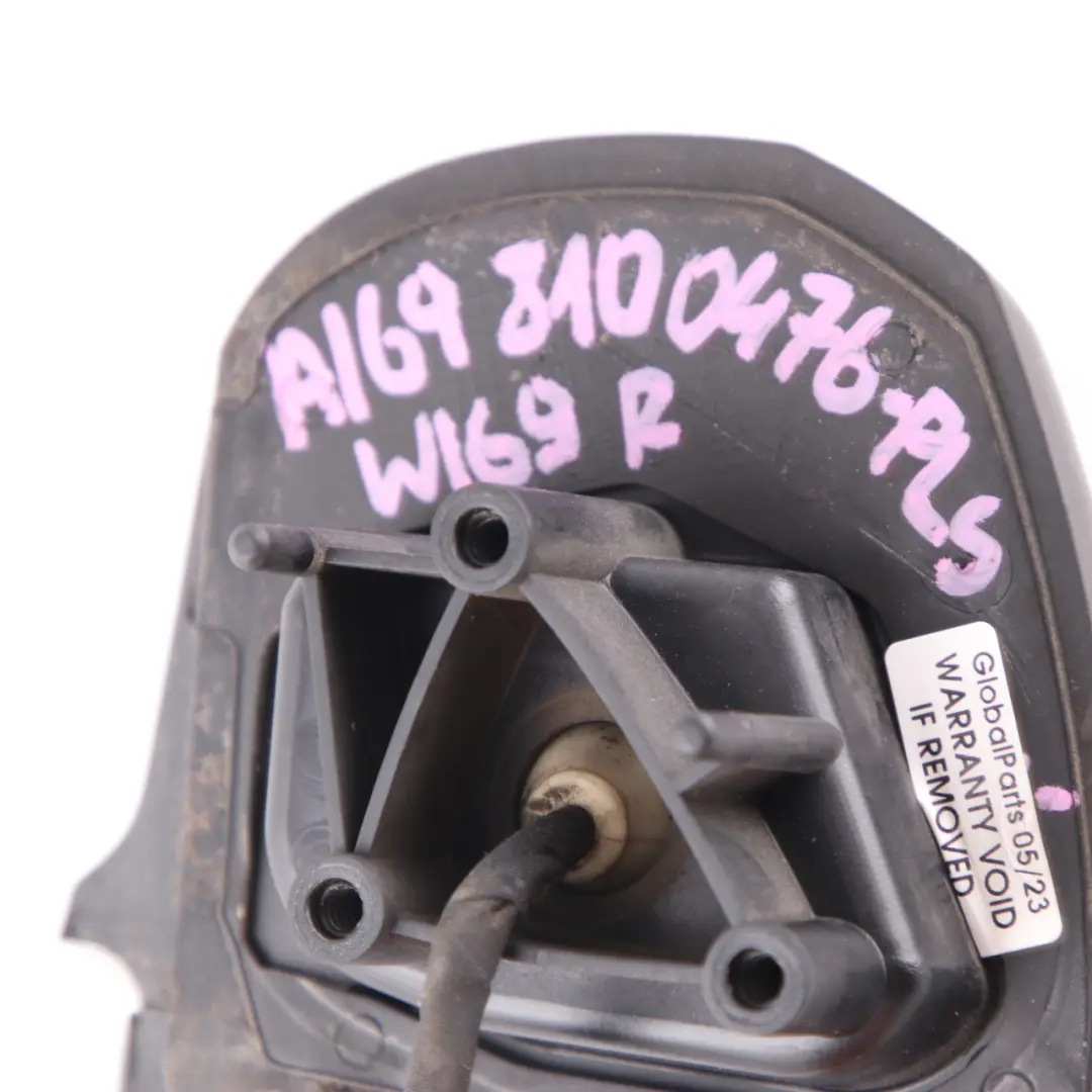  Wing Mirror Mercedes W169 W245 Right Door O/S Outside Polar Silver Metallic 761 - SKU rhd-A1698100476-PLS - Part number A1698100476