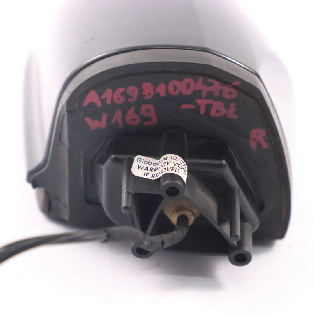 Wing Mirror Mercedes W169 W245 Right Door O/S Outside Tropical Black - 160 to with Part number A1698100476 Wing Mirror Mercedes W169 W245 Right Door O/S Outside Tropical Black - 160 - SKU rhd-A1698100476-TBL - Part number A1698100476