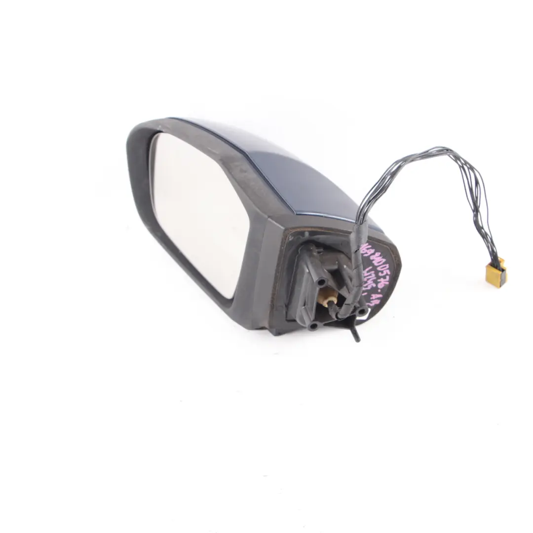 Mercedes-Benz A B W169 W245 Left N/S Wing Door Mirror Folding Atoll Blue 375 to with Part number A1698100576 Mercedes-Benz A B W169 W245 Left N/S Wing Door Mirror Folding Atoll Blue 375 - SKU rhd-A1698100576-AB - Part number A1698100576